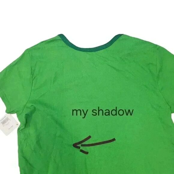 Way to Celebrate Women's Jr's. Green Cotton/Poly St. Patrick's Day "I'm Only Her - Picture 6 of 7